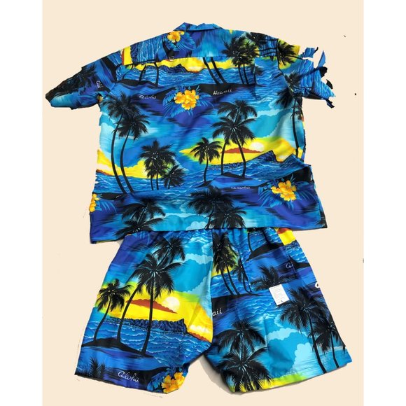 Royal Creations Made in Hawaii Blouse & Short Set - Picture 3 of 9